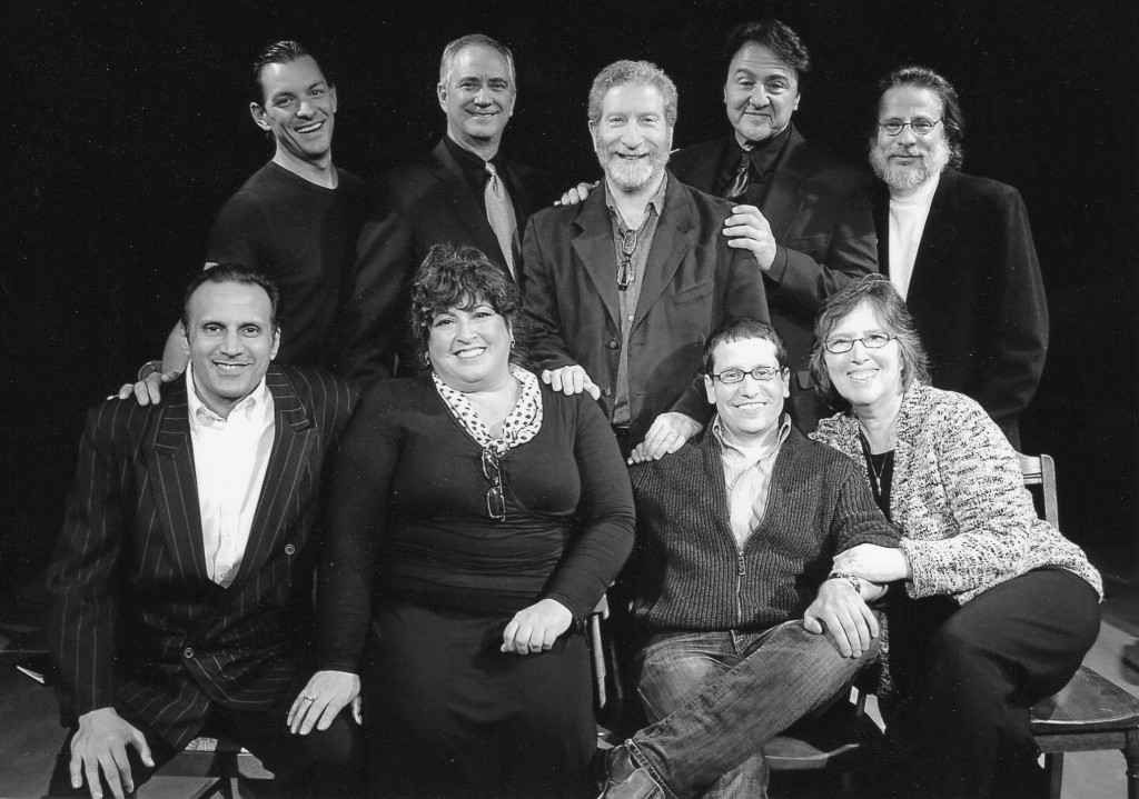 The cast of "Comparing Books" (Credit: Elaine Siegel)