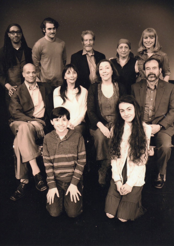 Cast of "The Owl Girl"